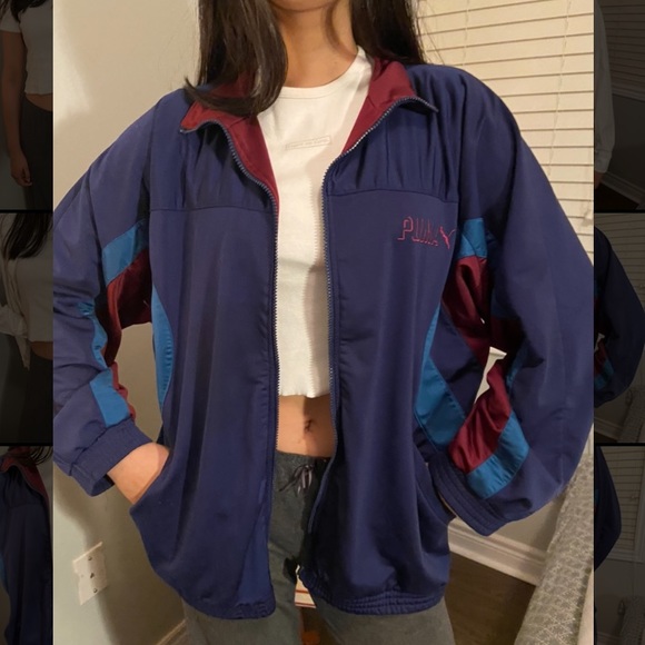 vintage puma tracksuit jacket - Picture 1 of 1